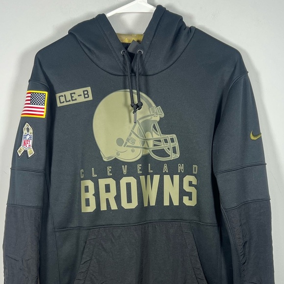 Nike NFL Cleveland Browns Salute to Service Hoodie NKDY-00A Football Small - Picture 3 of 6